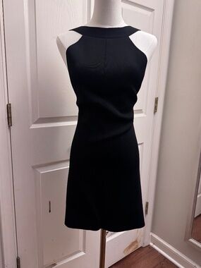 Mango Halter Backless Dress